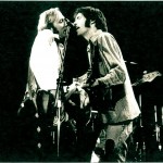 Stephen Stills and Neil Young on their Long May You Run tour, July 4, 1976 in Niagara Falls: shortly after this show, the muse left Young and he abandoned the tour. Photo by Brad Auerbach