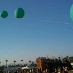 Of all the cool art, the seemingly endless strings of balloons was gthe most mesmerizing