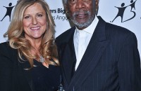 Morgan Freeman presented Monitoring Award to Lori McCreary