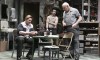 Ron Eldard, Freddy Rodriguez and bill Smitrovich in American Buffalo, directed by Randall Arney at geffen Playhouse (photo by Michael Lamont)