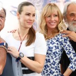 Cheeh & Chong & their attractive wives at Valentine Romance Suite